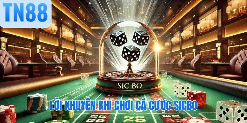 Lời khuyên khi chơi cá cược Sicbo